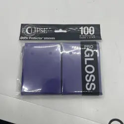 Ultra Pro Gloss Deck Protector Sleeves ECLIPSE ROYAL PURPLE 100ct MAGIC POKEMON - Image 1