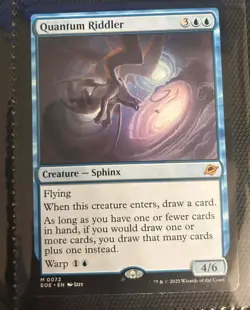 Magic The Gathering EOE Quantum Riddler - Image 1