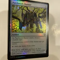 Patchwork Banner Bloomburrow Foil - Image 2