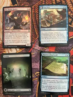 Magic The Gathering Avatar The Last Airbender Collector Booster Opened - Image 5