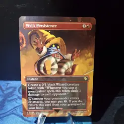 MTG - Vivi's Persistence 458 (Borderless) Final Fantasy - Image 1