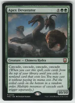 MTG Apex Devastator Normal Commander: Modern Horizons 3 # 220 NM - Image 1
