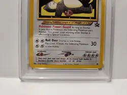 PSA 8 NM/MT Pokemon League Snorlax Z #49 WOTC Black Star Promo Card 2002 - Image 3