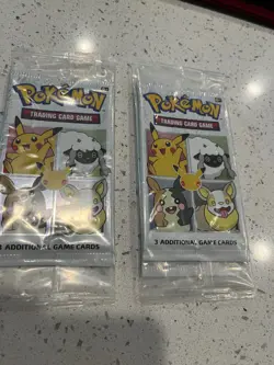 2Pokemon 25th Anniversary General Mills Cereal Trading Card Booster Pack 3 CARDS - Image 4