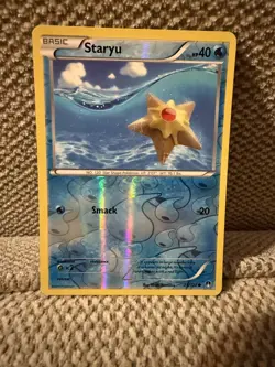 Pokemon TCG Staryu Breakpoint 25/122 Reverse Holo Common LP - Image 1