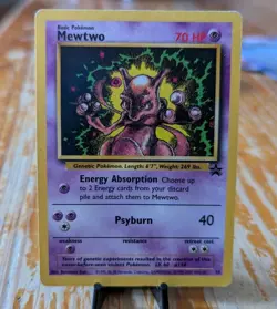 Pokemon Card - Black Star Promo #14 - MEWTWO Rare - Image 2