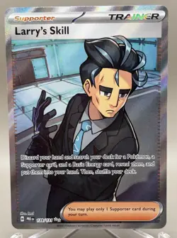 Larry's Skill 139/131 Full Art Ultra Rare - Prismatic Evolutions - NM✨- Pokemon - Image 1