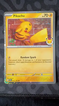 Pokemon Cards Pikachu Pokemon Day 2026 Promo #7 - Image 1