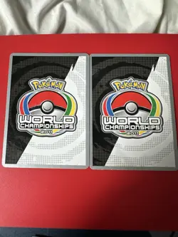 Pokemon Suicune & Entei Legend World Championship 2011 (94/95 - 95/95) Pair LP - Image 3