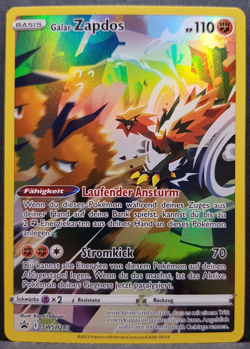 Galar-Zapdos SWSH283 Zenit Der Konige Promo Pokemon Pokemon Karte Deutsch NM - Image 1