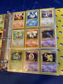 Pokemon TCG Binder Lot Vintage Trainer Cards & Others! 138 Total - Image 5