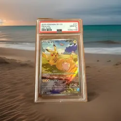 2025 POKEMON SIMPLIFIED CHINESE 151 C-COLL 151 ART RARE #171 PIKACHU PSA 10 - Image 1