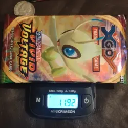 Pokemon TCG Sword & Shield Vivid Voltage Booster Pack Celebi - Image 1
