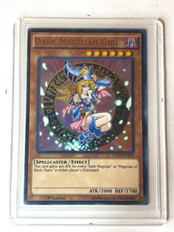 Yu-Gi-Oh! TCG Dark Magician Girl YGLD-ENB03 1st Edition Ultra Rare NM - Image 1