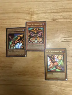 Yu-Gi-Oh! TCG Exodia The Forbidden One 3/5 Pieces LOB - Image 2