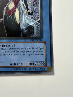 Yugioh Ruin, Queen of Oblivion SOI-EN034 Ultimate Rare 1st Ed - Image 4