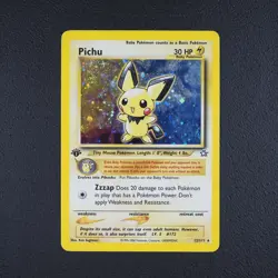 Pichu - 1. Edition - Pokemon Karte TCG 12/111 Rare Holo Neo Genesis /P68 - Image 2