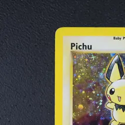 Pichu - 1. Edition - Pokemon Karte TCG 12/111 Rare Holo Neo Genesis /P68 - Image 3