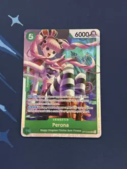 One Piece OP14-033 Perona SR OP14 The Azure Sea's Seven Foil English NM #3 - Image 1
