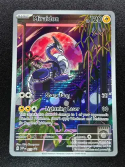 Miraidon 013 Pokemon Scarlet & Violet Black Star Promo Holo NM - Image 1