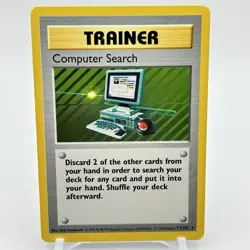 Computer Search 71/102 - Base Set Shadowless - Rare - Pokemon TCG - Image 2