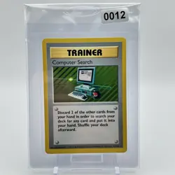 Computer Search 71/102 - Base Set Shadowless - Rare - Pokemon TCG - Image 5