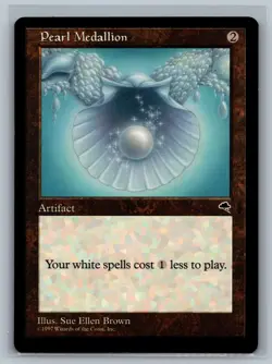Magic The Gathering Tempest Pearl Medallion MTG TCG CCG - Image 1