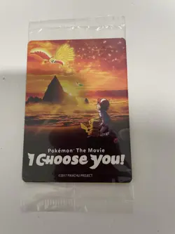 Pokemon The Movie I Choose You - Sealed Promo Pack (3 Cards) 2017 - Image 1