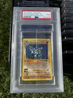 Pokemon TCG Machamp Holo Rare 1st Edition Shadowless SEALED - Image 3