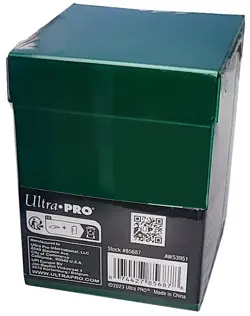 Ultra Pro Eclipse 100+ Forest Green Deck Box with Divider card storage case ccg - Image 2