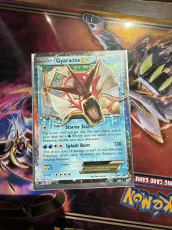 Pokemon TCG Gyrados EX XY106 Promo Card, Slightly used, Very good condition - Image 1
