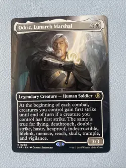 Near Mint, Eng - MTG Odric, Lunarch Marshal - BORDERLESS Innistrad Remastered - Image 1