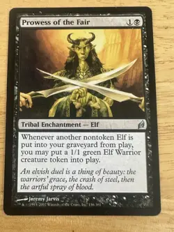 MTG Prowess of the Fair, Lorwyn, Moderately Played, English - Image 1