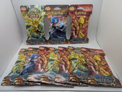 Pokemon TCG XY Steam Siege 10 Sleeved Booster Packs Sealed/New Lot Of 10 - Image 1