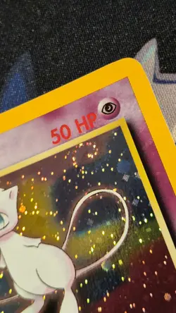 Mew - Pokemon TCG Black Star Promo No 9 HOLO WOTC swirl - Image 3