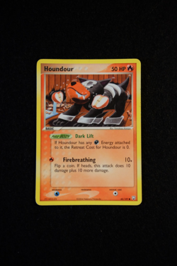 Pokemon Karte Houndour 60/109 EX Team Rocket Returns Regular EN - Image 2