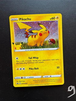 Pokemon Pikachu General Mills Promo Holo SWSH039 NMint Eng - Image 1