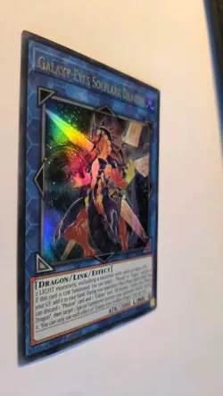 YuGiOh Galaxy-Eyes Solflare Dragon Ultra Rare 1st Edition SOFU-EN042 Near Mint! - Image 2