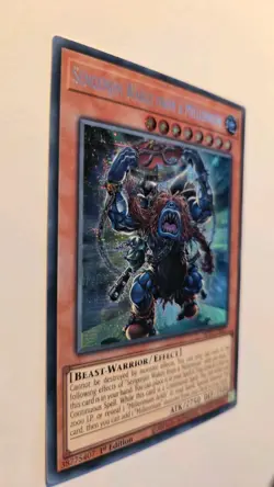 Yu-Gi-Oh! TCG Sengenjin Wakes from a Millennium MP25-EN077 Prismatic Secret Rare - Image 2