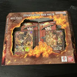 One Piece Card Game Illustration Box vol.5 & vol.6 New & Sealed - Image 3