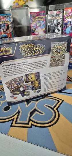 SEALED Surging Sparks Pokemon Center (PC) ETB Elite Trainer Box - Pokemon TCG - Image 2