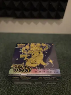 SEALED Surging Sparks Pokemon Center (PC) ETB Elite Trainer Box - Pokemon TCG - Image 3