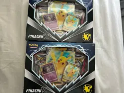 Pikachu V Box Set Pokemon TCG Trading Card Game Collection (LOT OF 2) 820650851179 - Image 2