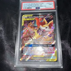 Charizard And Braixen GX SM230 PSA 9 HOLO POKEMON 2019 SM BLACK STAR PROMO #SM23 - Image 2