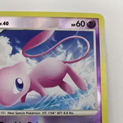 2007 Pokemon Diamond & Pearl Secret Wonders Mew Reverse Holo #15/132 T4414 - Image 3