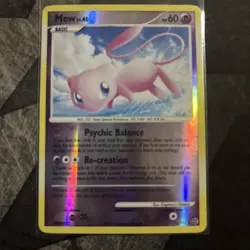 Mew 15/132 - Secret Wonders - Reverse Holo Pokemon Card - LP - Image 1