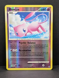 Mew 15/132 Secret Wonders Reverse Holo Rare Pokemon TCG Nintendo LP+ - Image 1