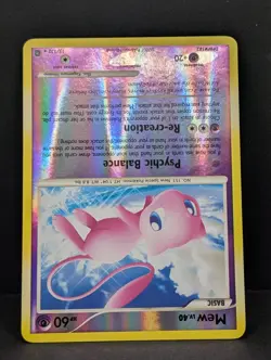 Mew 15/132 Secret Wonders Reverse Holo Rare Pokemon TCG Nintendo LP+ - Image 4