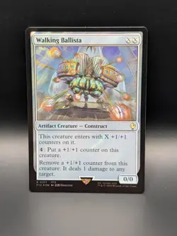 MTG - Walking Ballista - SURGE FOIL - Artifact Creature - FIC 371 - Rare - NM - Image 1