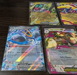 Pokemon TCG 7 Card EX Rare Art Holo Lot, multiple sets, sleeved after opening - Image 2